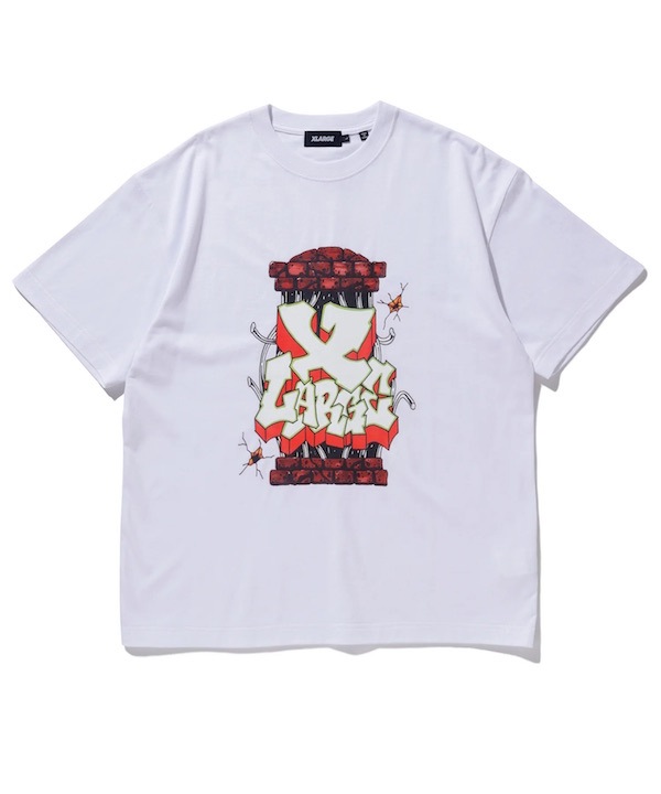 XLARGE �������ȥ�顼�� SMASH A CAGE S/S TEE