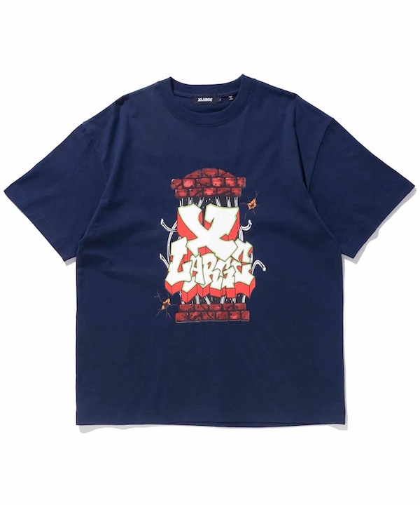 XLARGE �������ȥ�顼�� SMASH A CAGE S/S TEE