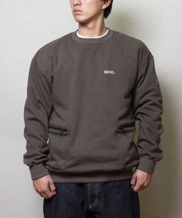 Back Channel Хåͥ SIDE POCKET CREWNECK