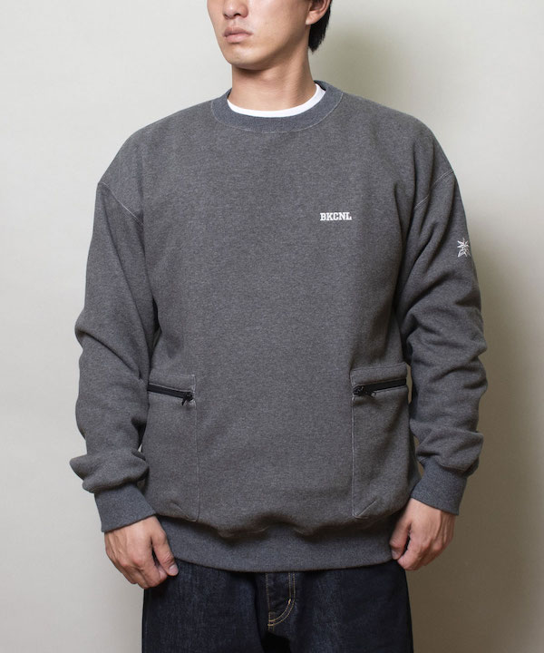 Back Channel Хåͥ SIDE POCKET CREWNECK