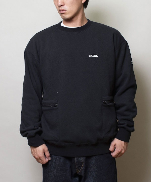 Back Channel Хåͥ SIDE POCKET CREWNECK