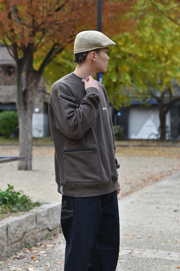 Back Channel Хåͥ SIDE POCKET CREWNECK