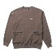 Back Channel Хåͥ SIDE POCKET CREWNECK