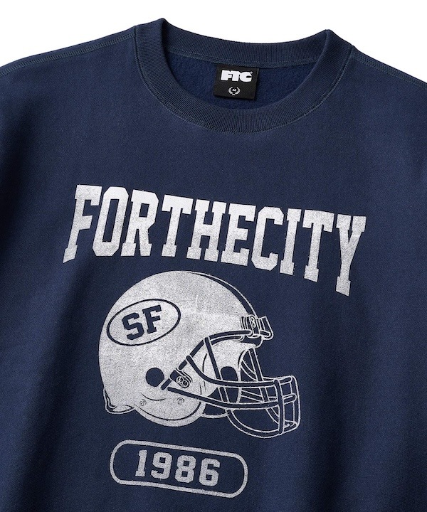 FTC ���եƥ������� HELMET CREW NECK