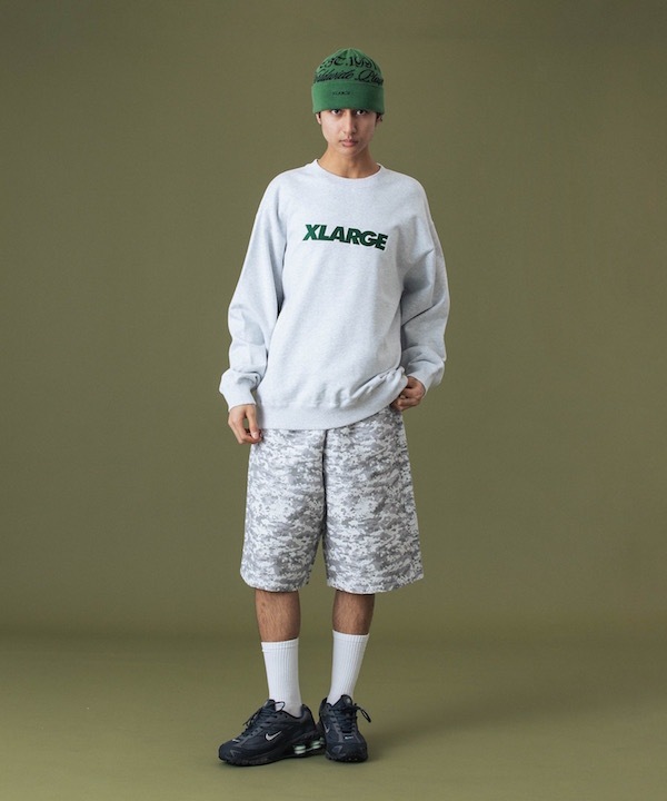 XLARGE ȥ顼 STANDARD LOGO CREWNECK SWEATSHIRT