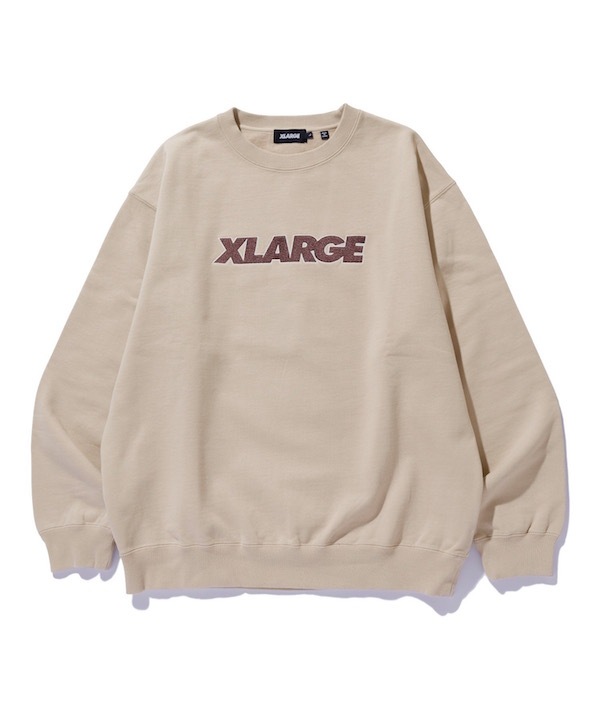 XLARGE ȥ顼 STANDARD LOGO CREWNECK SWEATSHIRT