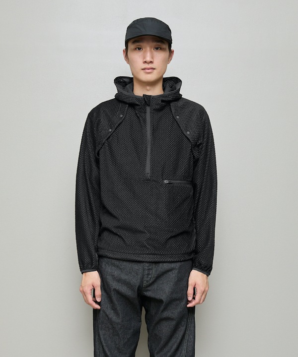 BAL �Х� OCTA DETACHABLE SLEEVE PULL OVER HOODIE