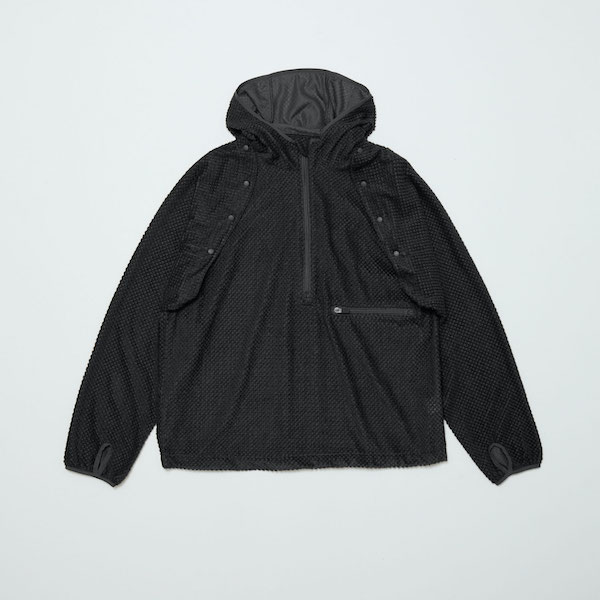 BAL �Х� OCTA DETACHABLE SLEEVE PULL OVER HOODIE