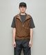 BAL �Х� OCTA DETACHABLE SLEEVE PULL OVER HOODIE