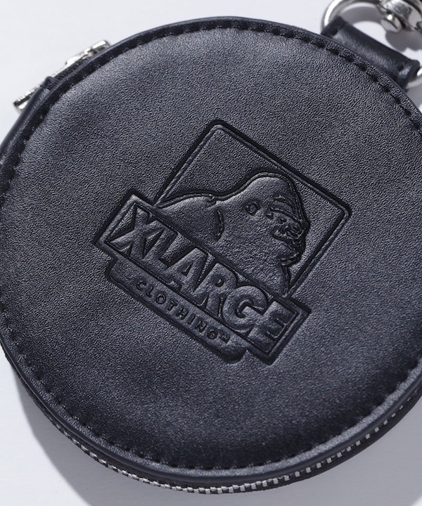 XLARGE �������ȥ�顼�� OG FAUX LEATHER ROUND PURSE