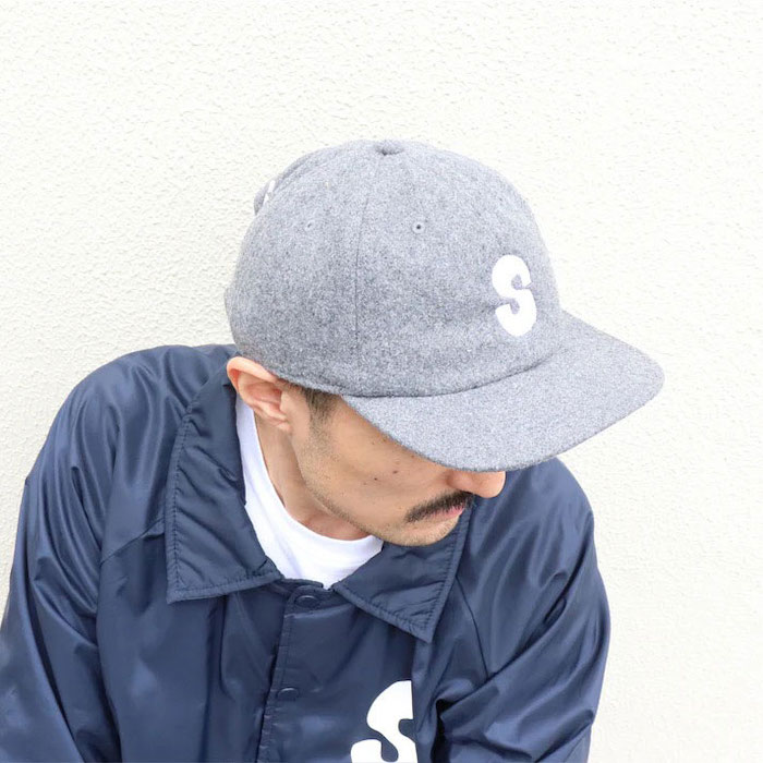 SAMUEL ߥ奨 S LOGO WOOL B.B. CAP