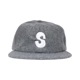 SAMUEL ߥ奨 S LOGO WOOL B.B. CAP