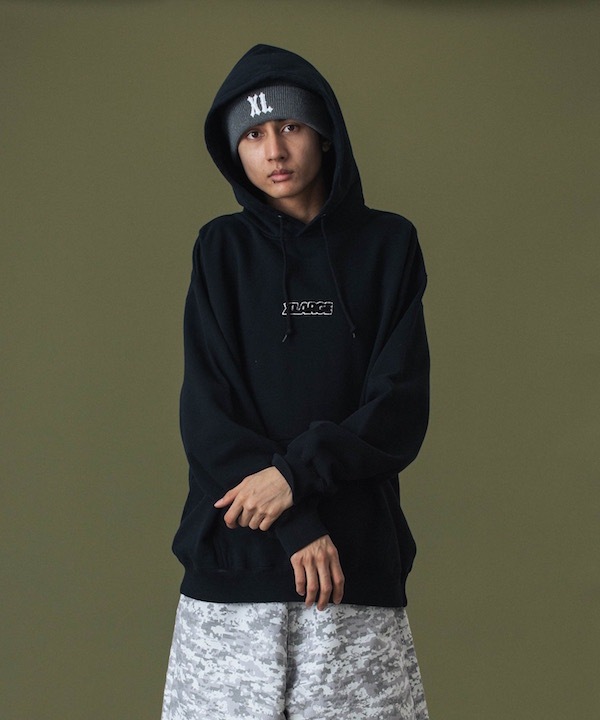 XLARGE ȥ顼 SLANTED OG HOODED SWEATSHIRT