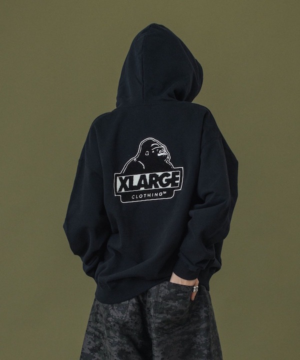 XLARGE ȥ顼 SLANTED OG HOODED SWEATSHIRT