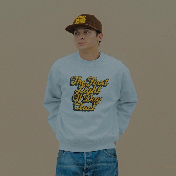 CLUCT ���饯�� THE FIRST LIGHT OF DAY [Crew Sweat]