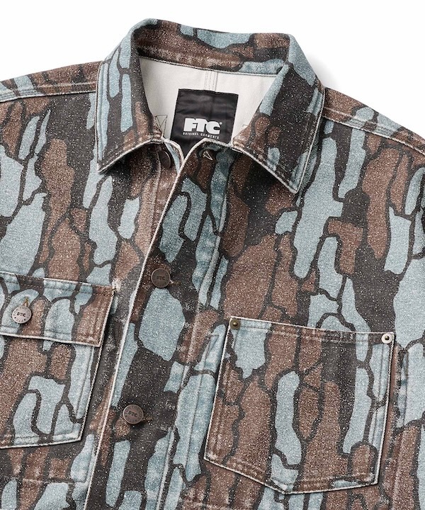 FTC ���եƥ������� WASHED CANVAS WORK JACKET