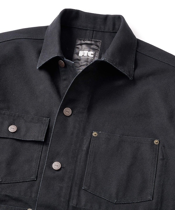 FTC ���եƥ������� WASHED CANVAS WORK JACKET