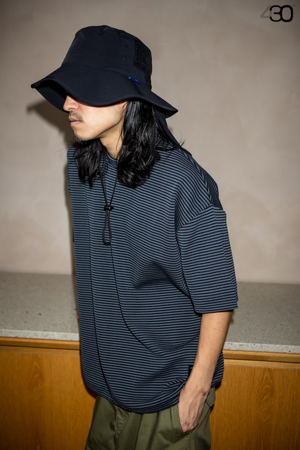 430 fourthirty �ե��������ƥ� S/S BDR KNIT C&S