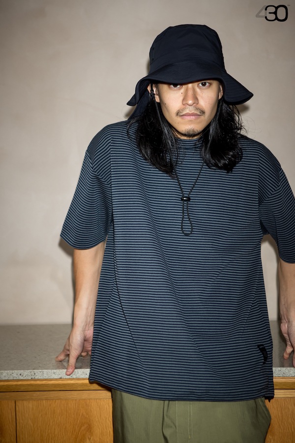 430 fourthirty �ե��������ƥ� S/S BDR KNIT C&S