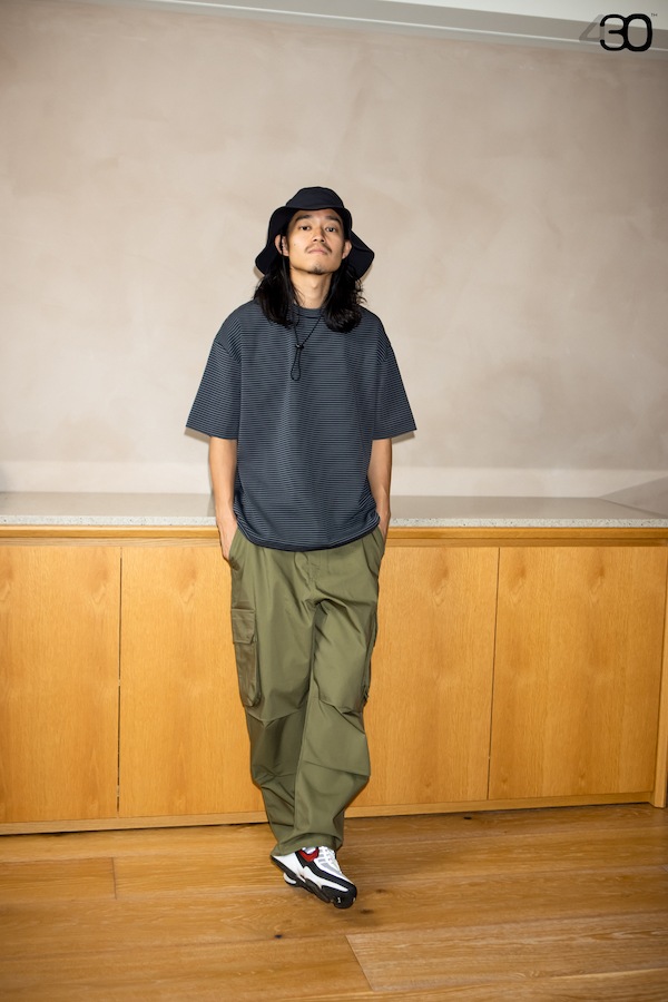 430 fourthirty �ե��������ƥ� S/S BDR KNIT C&S