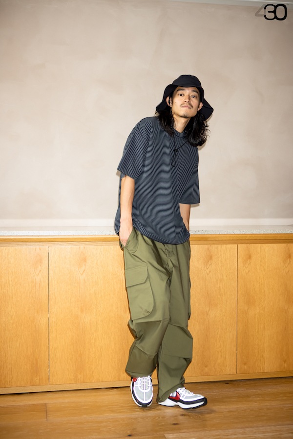430 fourthirty �ե��������ƥ� S/S BDR KNIT C&S