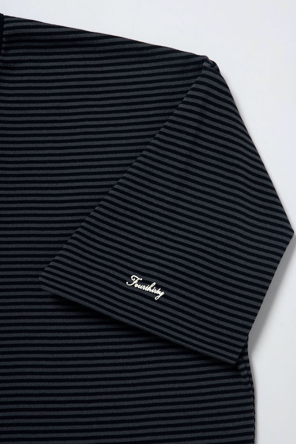 430 fourthirty �ե��������ƥ� S/S BDR KNIT C&S
