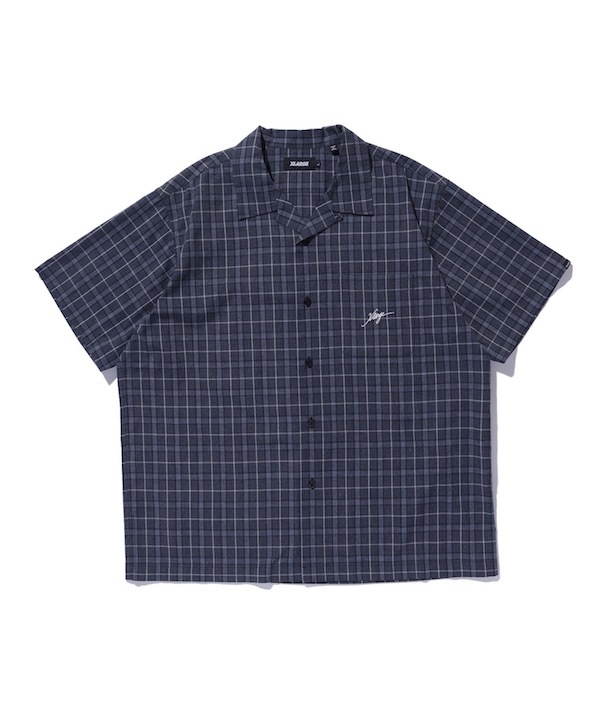 XLARGE �������ȥ�顼�� MELANGE PLAID S/S SHIRT