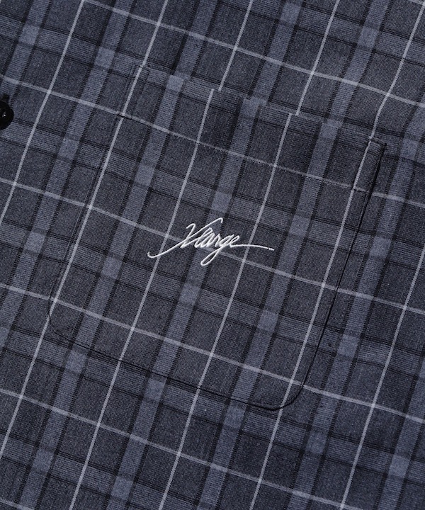 XLARGE �������ȥ�顼�� MELANGE PLAID S/S SHIRT