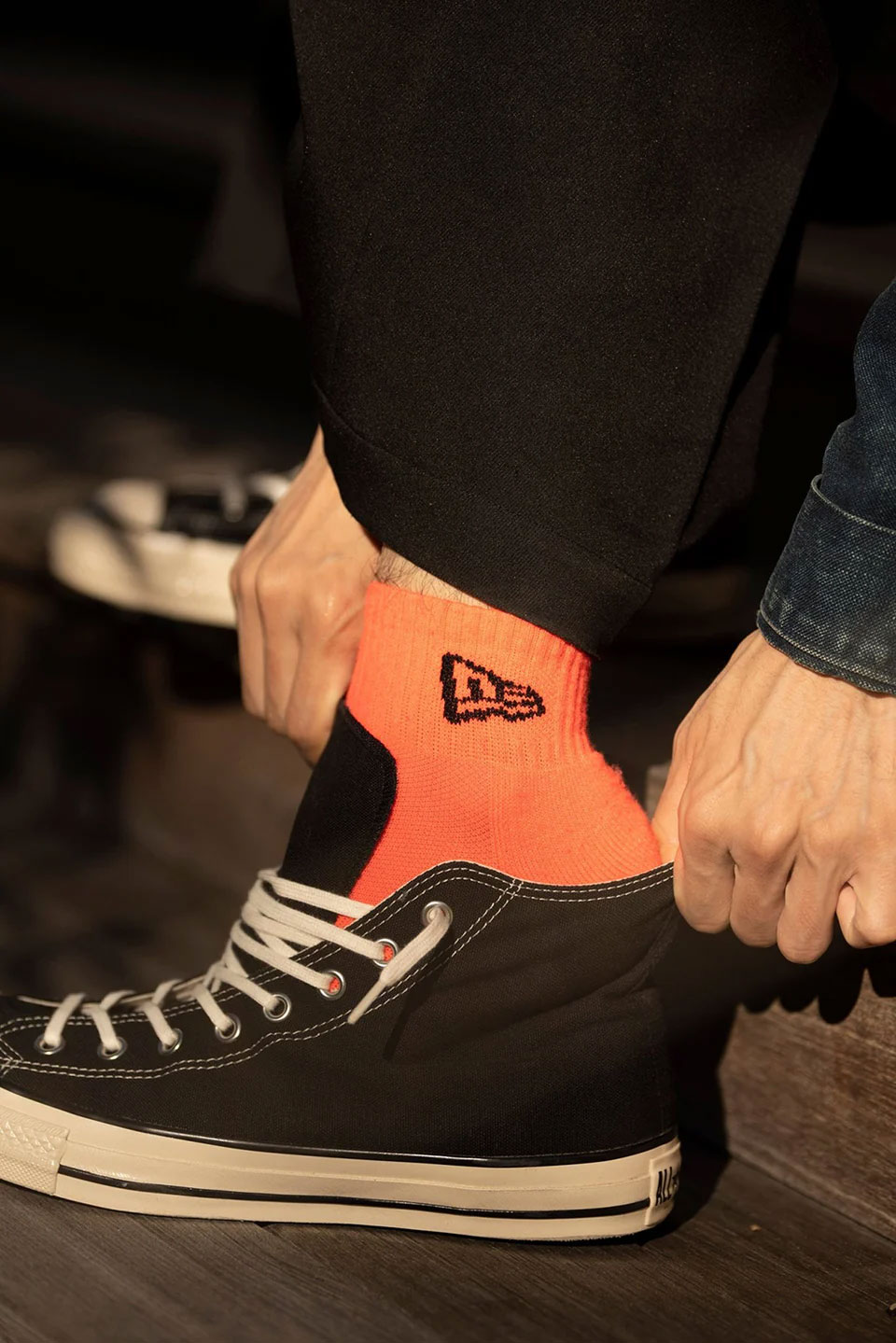 NEW ERA ˥塼 Socks Ankle 3Pairs Flash