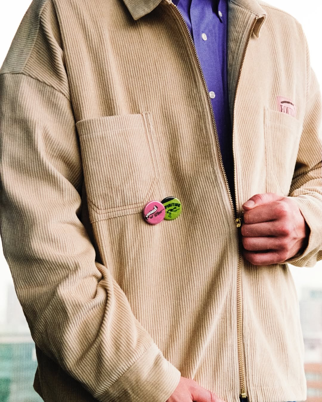 WHIMSY �����ॸ�� Corduroy Shirt Jacket