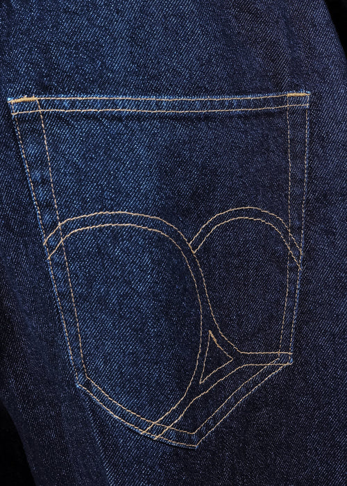 APPLEBUM ���åץ�Х� ��Selena�� Wide Tapered Denim Pants