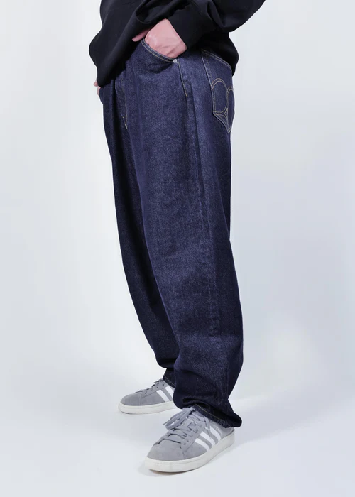 APPLEBUM ���åץ�Х� ��Selena�� Wide Tapered Denim Pants