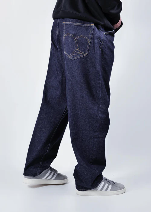 APPLEBUM ���åץ�Х� ��Selena�� Wide Tapered Denim Pants
