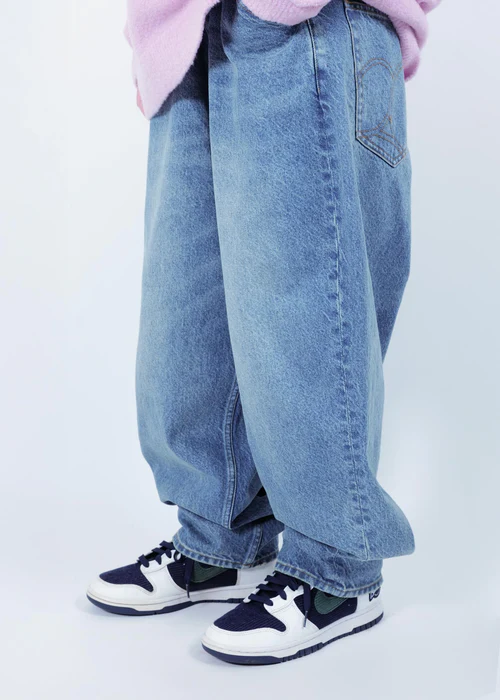 APPLEBUM ���åץ�Х� ��Selena�� Wide Tapered Denim Pants