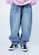 APPLEBUM ���åץ�Х� ��Selena�� Wide Tapered Denim Pants