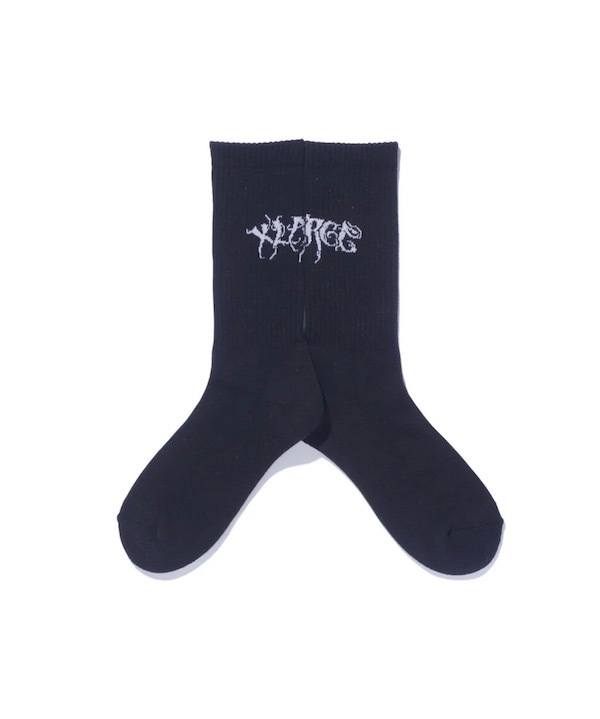 XLARGE �������ȥ�顼�� RAGE LOGO SOCKS