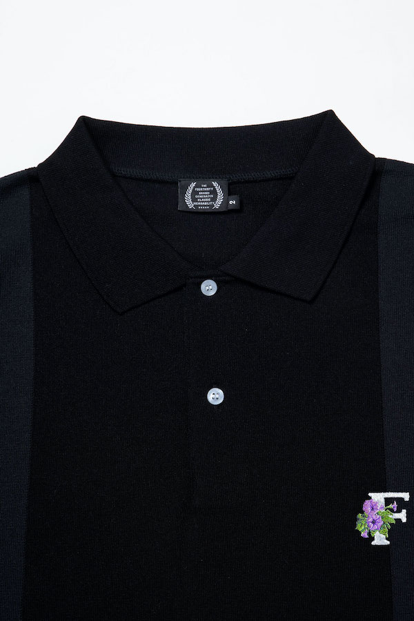 430 fourthirty �ե��������ƥ� S/S BC KNIT POLO