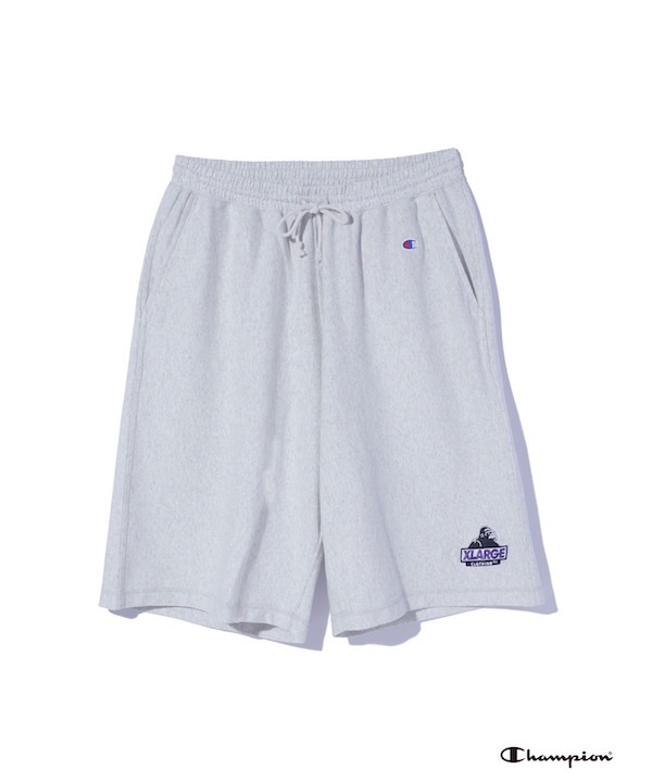 XLARGE �������ȥ�顼�� XLARGE x Champion SHORT PANTS