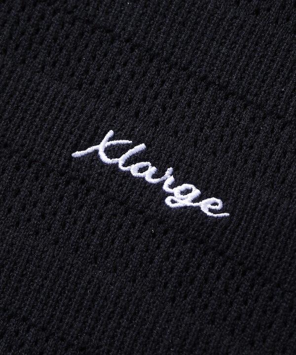 XLARGE �������ȥ�顼�� STRIPED KNIT POLO SHIRT