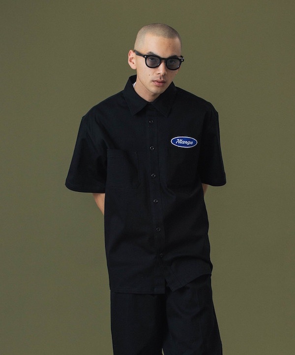 XLARGE ȥ顼 OVAL LOGO WORK S/S SHIRT