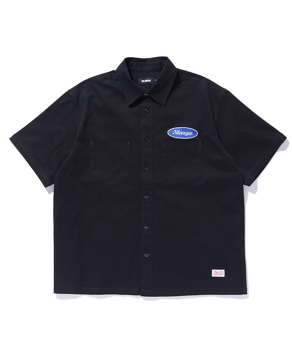 XLARGE ȥ顼 OVAL LOGO WORK S/S SHIRT
