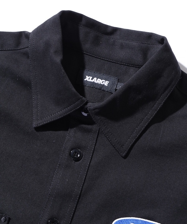 XLARGE ȥ顼 OVAL LOGO WORK S/S SHIRT