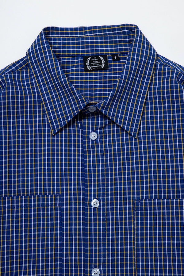 430 fourthirty �ե��������ƥ� L/S MULTIPAT SHIRT