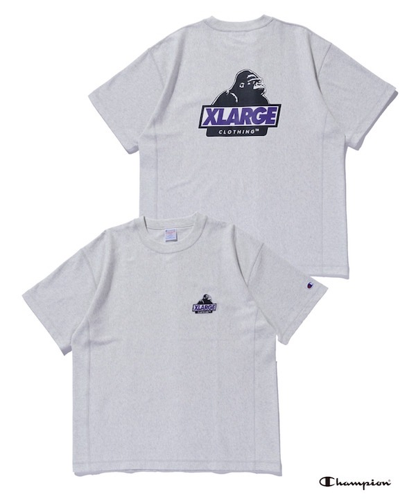 XLARGE �������ȥ�顼�� XLARGE x Champion S/S TEE