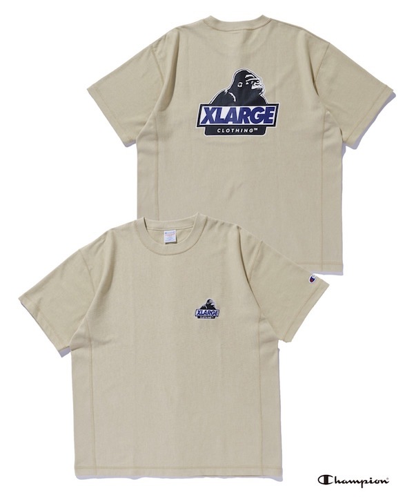 XLARGE �������ȥ�顼�� XLARGE x Champion S/S TEE