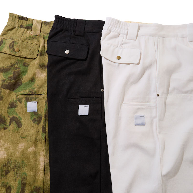 Diaspora skateboards ディアスポラ Double Knee Comfortable Trousers