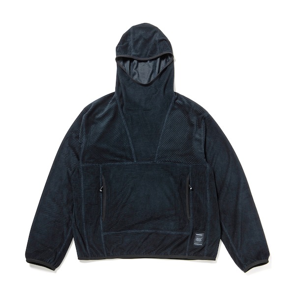 430 fourthirty �ե��������ƥ� L/S GRID THERMAL HOODY