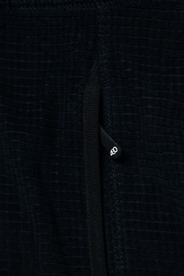 430 fourthirty �ե��������ƥ� L/S GRID THERMAL HOODY