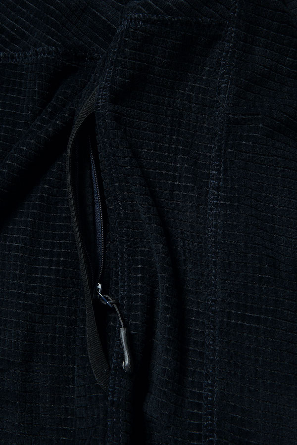 430 fourthirty �ե��������ƥ� L/S GRID THERMAL HOODY