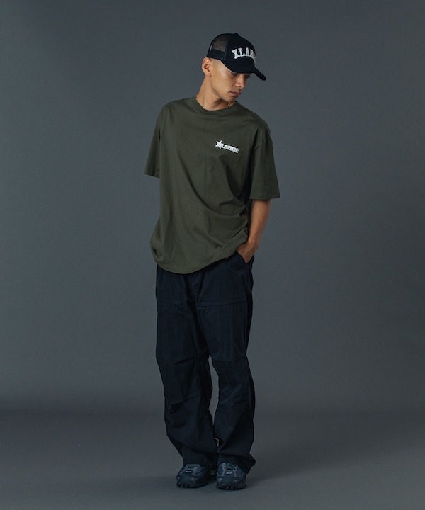 XLARGE �������ȥ�顼�� RHINESTONE LOGO MESH CAP
